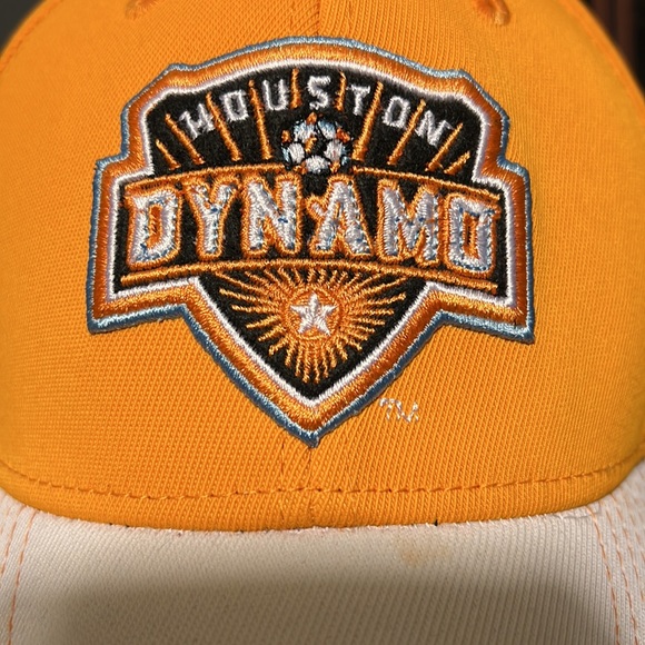 Houston Dynamo Adidas Hat Size L/XL Color Orange - Picture 2 of 7